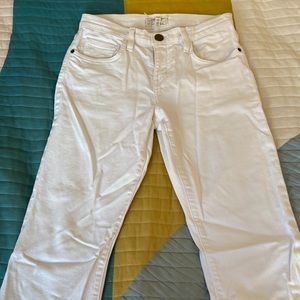 Current/Elliot size 26 white jeans